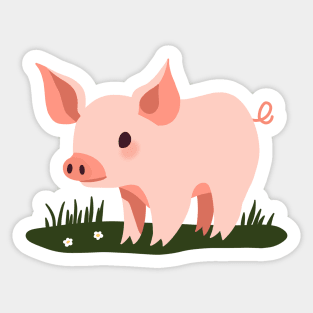 Petite Piglet Sticker